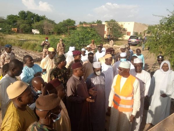 Tchad : le chantier du laboratoire d'analyse d'eau évolue à Abéché