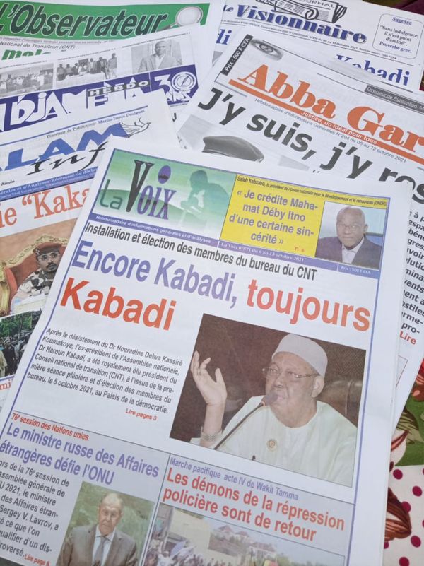 Tchad : la revue de presse du 4 au 8 octobre 2021