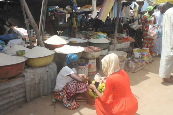 Un marché à N'Djamena. © B.K/Alwihda Info