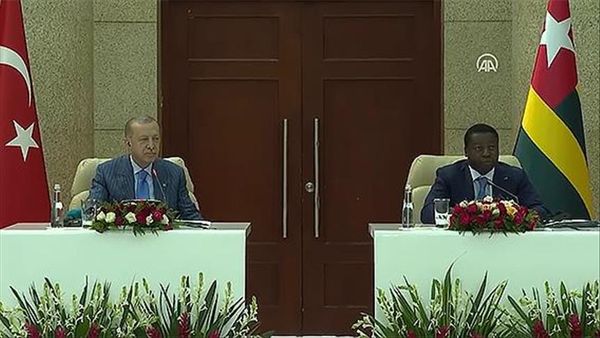 Togo : le président turc à Lomé, accompagné d’opérateurs économiques et investisseurs