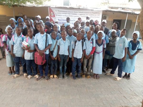 Tchad : le MOCINT assiste les enfants de la Fondation Dieu Béni