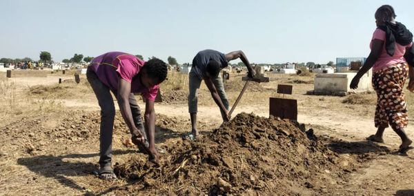 Le cimetière de Toukra. © Abakar Adoum N'Gaye/Alwihda Info