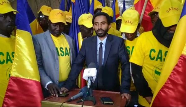 Le président de la Coalition des associations de la société civile pour l'action citoyenne (CASAC), Mahmoud Ali Seïd. © Ali M