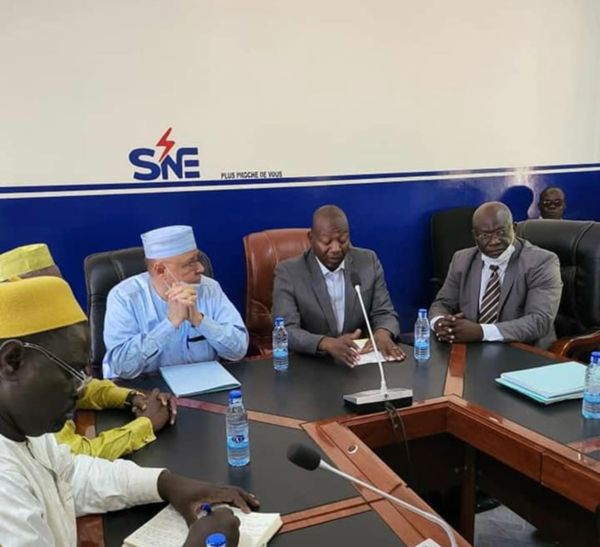 Tchad : le nouveau directeur de la SNE, Nathaniel Dolmia, installé. © SNE