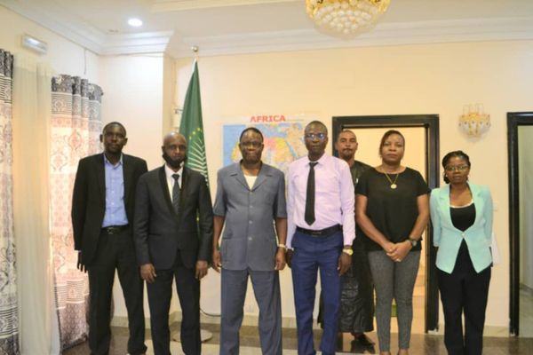 Tchad : le haut représentant de l’UA s’est entretenu avec Yaya Dillo