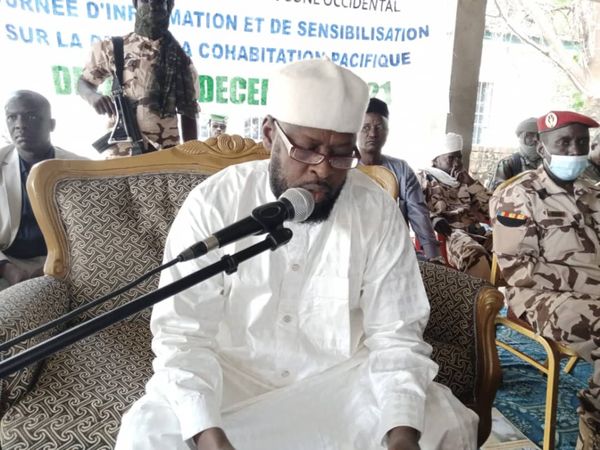 Le gouverneur de la province du Logone Occidental, Bachar Ali Souleyman. © Golmem Ali/Alwihda Info