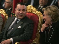 A Ouarzazate, le roi du Maroc rencontrait la Secrétaire d’Etat américaine Hillary Clinton lors d’une conférence sur l’environ