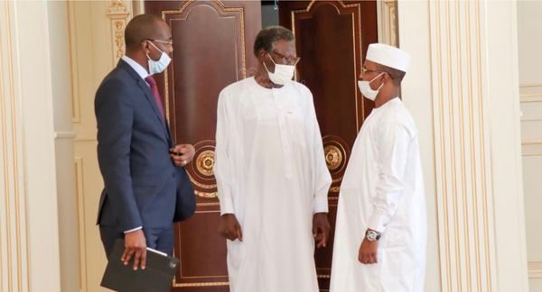 ​الأمين العام للوفاق التشادي يلتقي مع رئيس المجلس العسكري الانتقالي