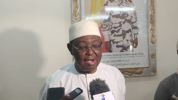 Le président du Conseil national de transition (CNT), Dr. Haroun Kabadi. © Hambali Nassour/Alwihda Info