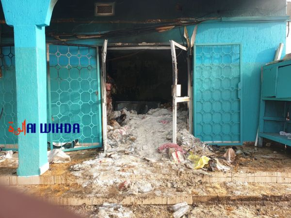 Tchad : un incendie ravage un commerce à N’Djamena