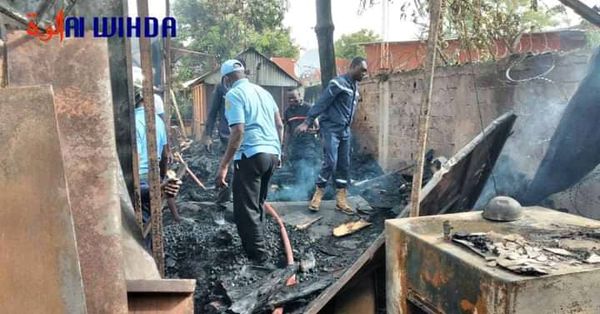 Tchad : un court-circuit à l'origine de l'incendie à Layalina, près de 100 millions Fcfa de pertes