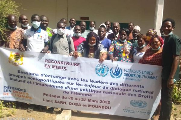 Tchad : une session d’échange avec les acteurs socio-politiques et leaders communautaires s’est tenue à Doba