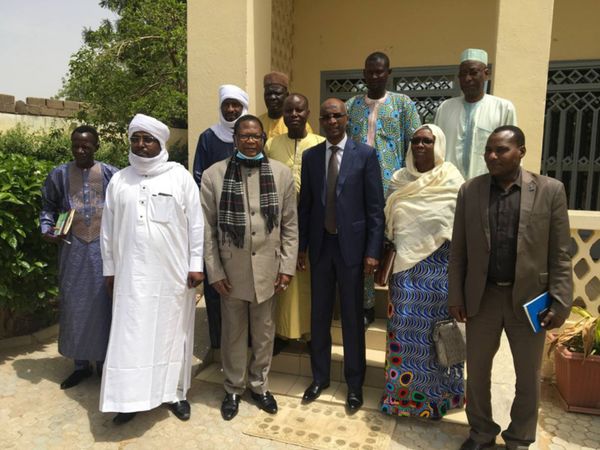 Tchad : le ministre de la sécurité échange avec la plateforme "Tous pour la paix"