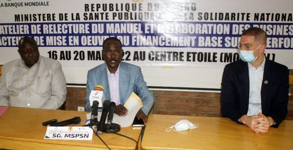 Tchad : le ministère de la Santé et la Banque Mondiale organisent un atelier sur le FBP