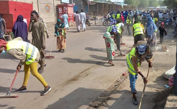 N'Djamena : opération de salubrité publique à l'initiative de Society of Petroleum Enginners