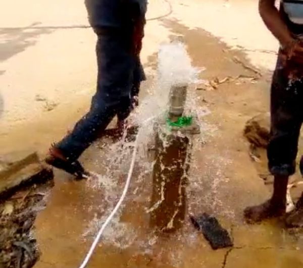 Tchad : Djougou Sud, village à l'Est de Mao, bénéficie d'un forage grâce à un ministre