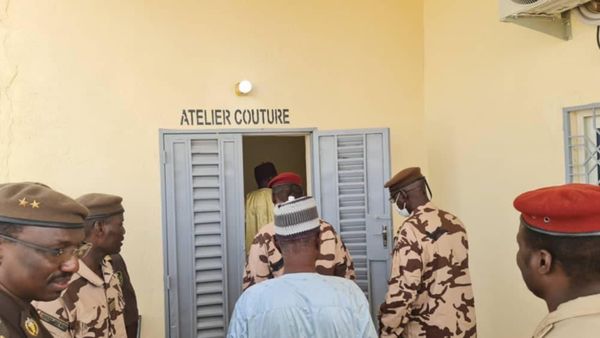 Tchad : la garde nomade réceptionne des nouveaux bâtiments. © Min.Administration