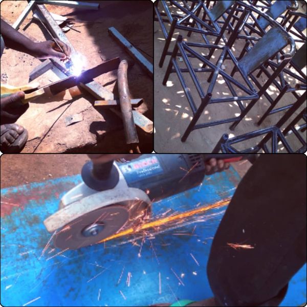 Tchad : deux diplômés se lancent dans la menuiserie métallique à Ndjamena