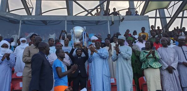 Tchad : Foullah Édifice, champion de la ligue de football de N’Djamena. © Malick Mahamat/Alwihda Info