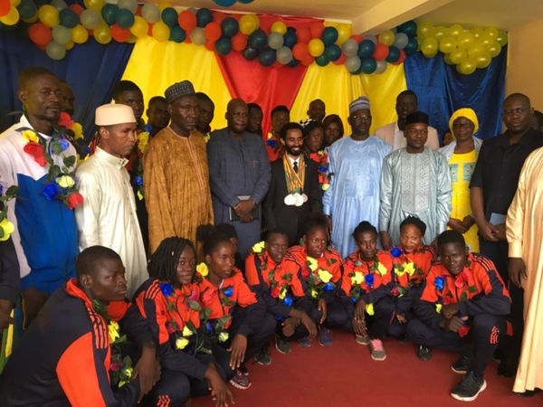 Tchad : 33 médailles d'athlétisme remises au ministre des Sports