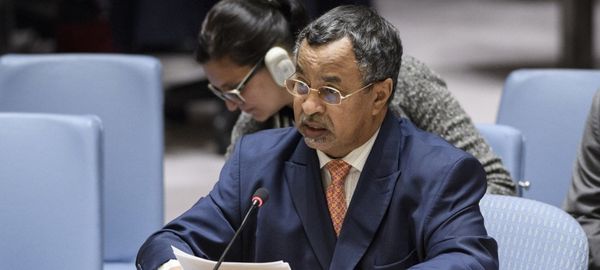 Mahamat Saleh Annadif devant le Conseil de sécurité (archives). Le Tchadien est Représentant spécial de l’ONU pour l'Afrique 