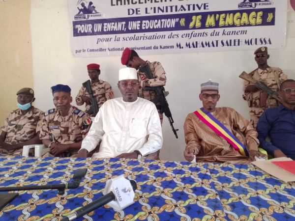 Tchad : le projet éducatif « un enfant, une éducation, je m'engage », lancé à Mao