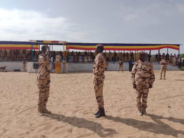 Tchad : le nouveau commandant de groupement de la GNNT du Kanem installé