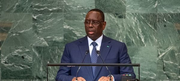 Le président du Sénégal, Macky Sall, au débat général de la 77ème session de l'Assemblée générale des Nations-Unies. © Photo 