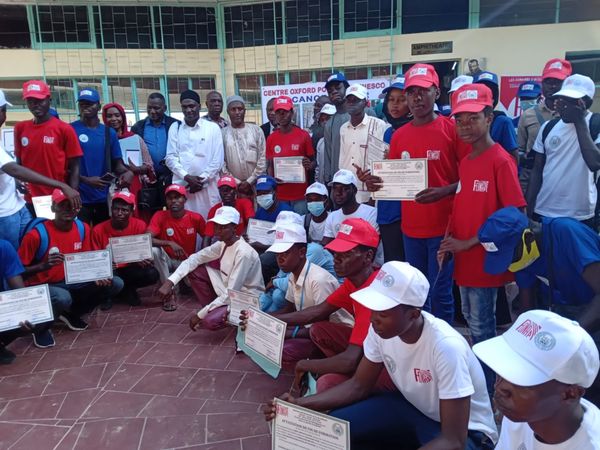 Tchad : 300 jeunes vacanciers reçoivent leurs parchemins de fin de formation professionnelle