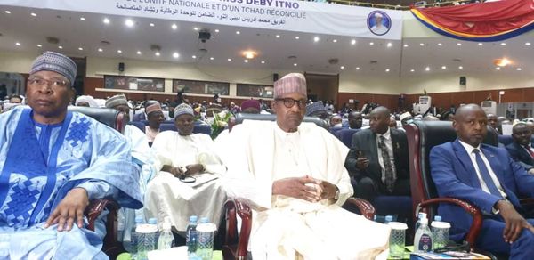 Le président du Nigeria à N'Djamena pour l'investiture de Mahamat Idriss Deby