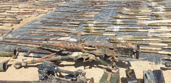 Tchad : la commission mixte de désarmement présente 1913 armes de guerre