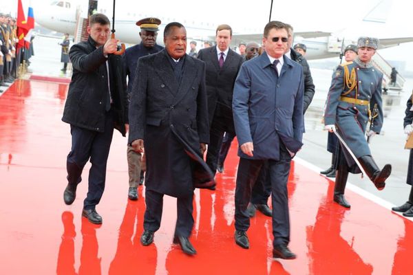 Visite d'État : Sassou-N'Guesso en Russie pour renforcer les liens bilatéraux