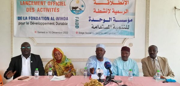 Tchad : la Fondation Al-wihda lance ses activités. © Anass Ali Moussa/Alwihda Info