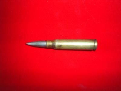 Une balle de 7,5mm. Illustration. Crédit photo : Sources