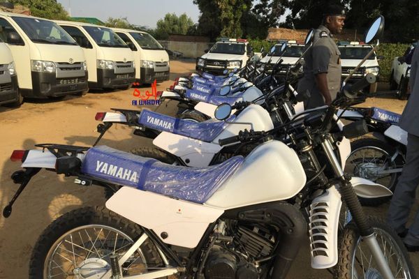 Tchad : la police nationale réceptionne un don d'équipements du Japon