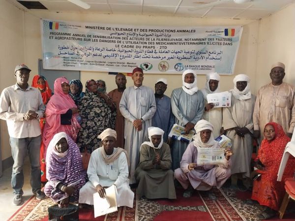 Tchad : mission de sensibilisation sur les méfaits des médicaments vétérinaires illicites au Kanem
