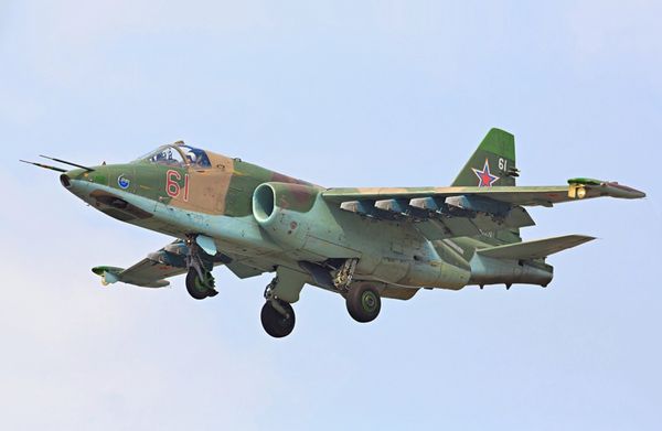 L'avion Sukhoi-25. Illustration © DR