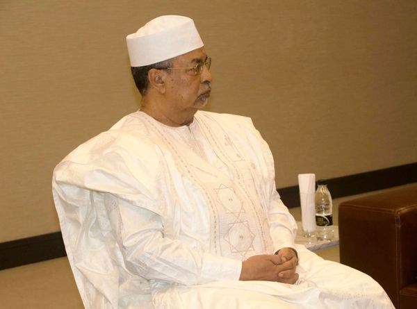 Le ministre d'État, ministre des Affaires étrangères, des Tchadiens de l'étranger et de la Coopération internationale, Mahama