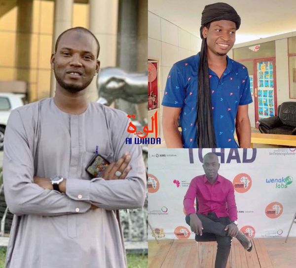 Tchad : trois représentants du "Bleu Jaune Rouge" à la 10ème édition de Mondoblog RFI 2023