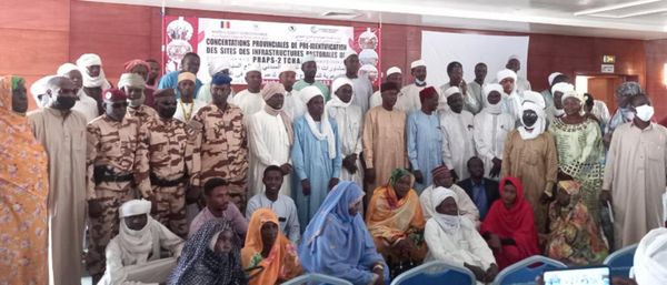 Tchad : au Ouaddaï, le PRAPS-2 supervise une pré-identification de sites d'infrastructures pastorales