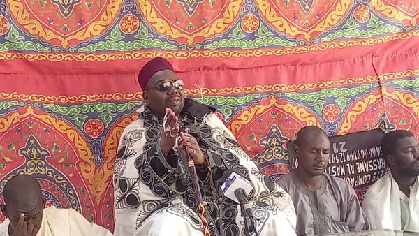 Le sultan du Baguirmi, Mbang Hadji Woli Mahamat.