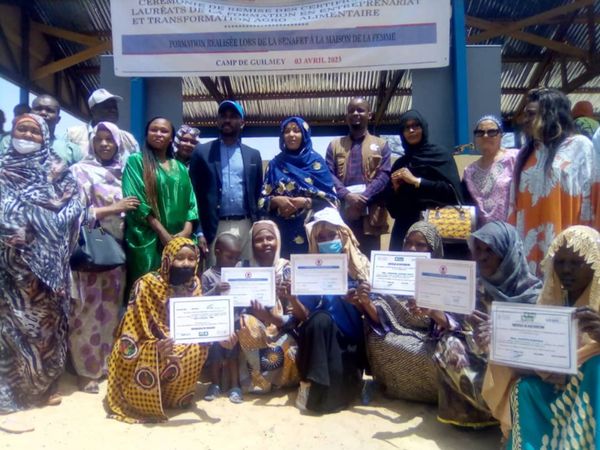 Tchad : des réfugiées camerounaises formées à l'entrepreneuriat et à la transformation agroalimentaire