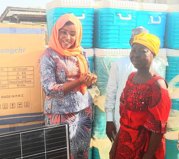 Tchad : la ministre de la solidarité soutient l'autonomisation des femmes vendeuses de poissons