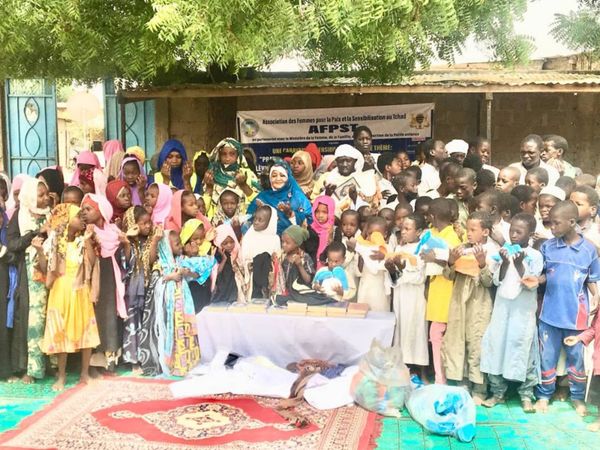 Tchad : l'AFPST apporte de la joie aux orphelins d'une école coranique