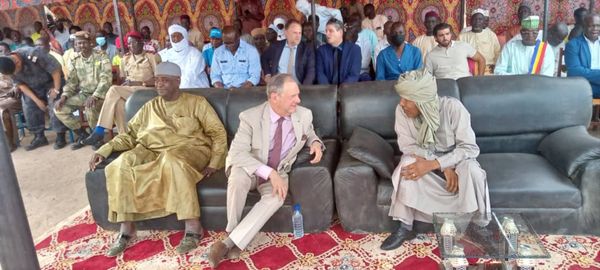 Tchad : pose la première pierre d'un centre d'apprentissage de la langue française à Mongo