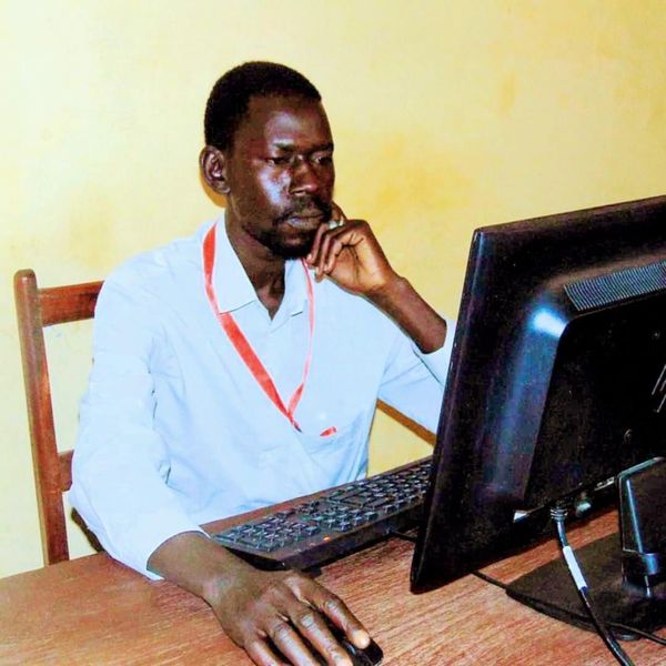 Le journaliste tchadien Allarambaye Armel. © DR