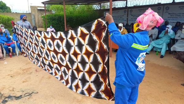 Tchad : l'ONAPE forme les femmes du Guera à la teinture des pagnes indigo, un pas vers leur autonomisation