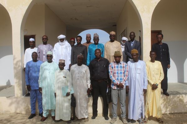 Tchad : passation de service entre le chef de station sortant et entrant de l'ONAMA à Mao