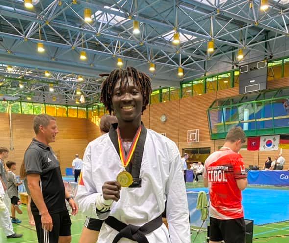 Taekwondo : Betel Casimir remporte encore une médaille d'or à l'international open de Creti en Allemagne