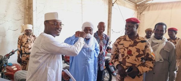 Tchad : le Moyen-Chari reçoit une dotation de 100 motos pour renforcer la sécurité